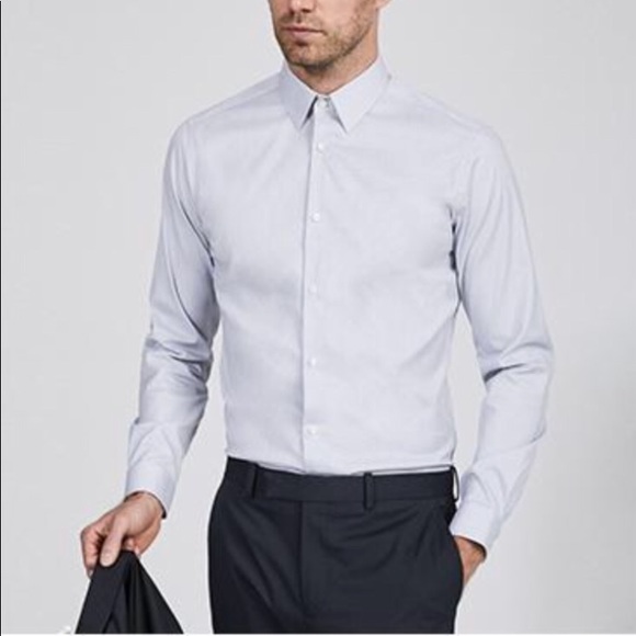light grey dress shirt